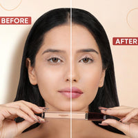 Charmacy Milano Concealer - 3 Correct & Cover Spots | Full Coverage & Lightweight Concealer | Jojoba Oil Nourished, 7 ML