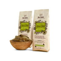 Nat Habit - Kacchi Neem Wooden Comb - Soaked In 17 Herbs Neem & Sesame Oil For Multi-Actions - Deta,Nat Habit - Fresh Ready To Apply Henna Paste, Pre-Soaked in Black Tea and Herbs,100% Natural Rajast