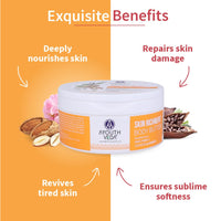 Ayouthveda Skin Richment Body Butter, Guard Skin from Damage with Its Nutrient-Rich Element, Mango, Cocoa, Moringa Butter (Pack of 5) (200gm each)
