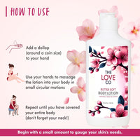 THE LOVE CO. Butter Soft Body Lotion - Nourishing Moisturizer Cream for Dry Skin - Suitable for Men and Women with Jojoba Oil, Shea Butter & Vitamin E - 250ml