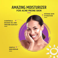 Brinton AcMist Vitamin E & Aloe Vera Based Moisturizing Cream Gel for Acne Prone and Oily Skin | Oil Free, Quick Absorbing & Lightweight | 50 g x Pack of 4