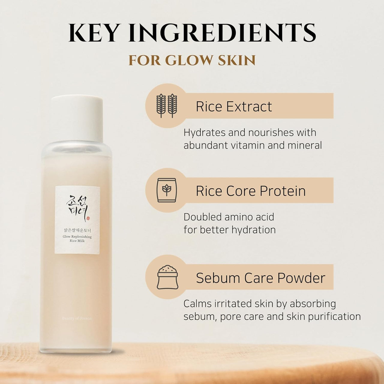 Beauty of Joseon Glow Replenishing Rice Toner (150 Ml) | Hydrating & Balancing Facial Toner for Oily and Combination Skin, Korean Skincare with Rice Extract