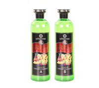 URBANMAC Fruit Vinegar Gel Hair Color Natural Hair Color Dye for Black Hair Dye(100ml x 2) - Black (BLACK, 500)