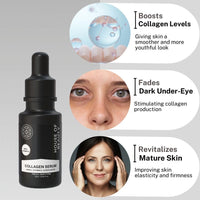 House of Beauty Collagen Serum for Diminishing Signs of ageing, Wrinkles and Help boost the good fat of the face 10ml