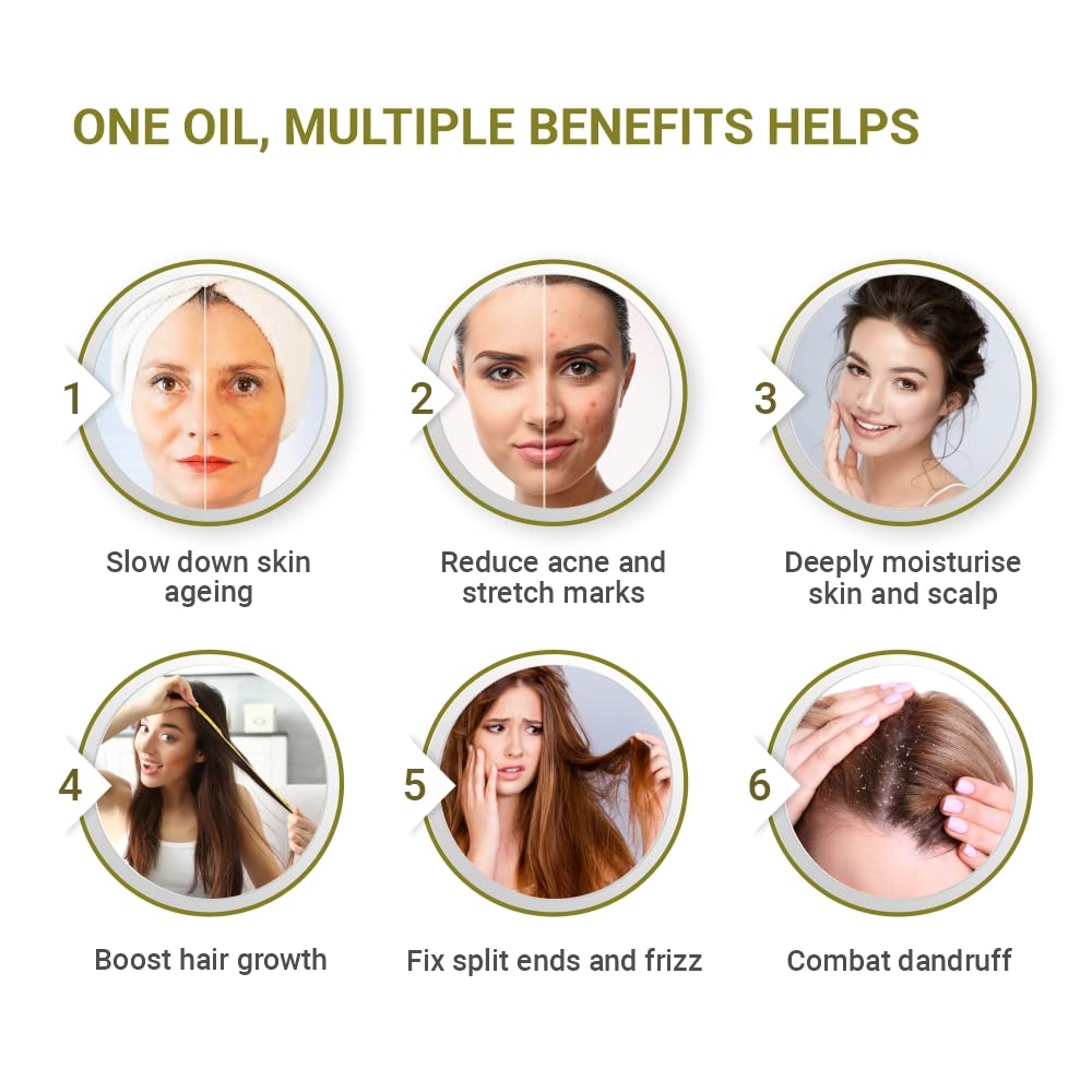 INDUS VALLEY 100% Organic and Natural Combo of Cold Pressed Almond Oil & Extra Virgin Olive Oil (100ml+100ml= 200ml)