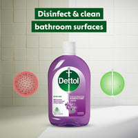 Dettol Liquid Disinfectant for Floor Cleaner, Surface Disinfection, Personal Hygiene (Lavender Blossom, 1L)