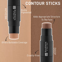 STARSTRUCK BY SUNNY LEONE Contour Stick for Face Makeup | Matte Finish & Long Lasting Formula for Face Makeup Deep Brown