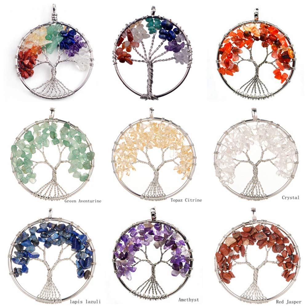 7 Chakra Natural Chip Stone Beads 5-8mm About 400 Pieces Irregular Gemstones Healing Crystal Loose Rocks Bead Hole Drilled DIY for Bracelet Jewelry Making Crafting (5-8mm, 7 Chakra Color Mix)