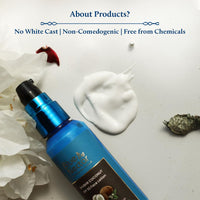 Blue Nectar Coconut Sunscreen SPF 50 Lotion | No White Cast, Plant Based Sunscreen with Vitamin C for Skin Brightening (18 Herbs, 50ml)