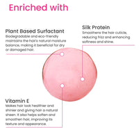 Earth Rhythm Silk Protein Shampoo Bars for Soft & Silky Hair, Sulphate & Paraben Free, Plastic Free (Tin Packaging) 80g