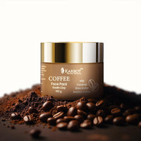 Karrot Natural Skincare Coffee De Tan Face Pack, Removes Tanning, Tightens Pores and Smoothens Texture, Contains Shea Butter, Carrot Seed Oil, Jojoba Oil, For Women and Men, All Skin Types, 100gms