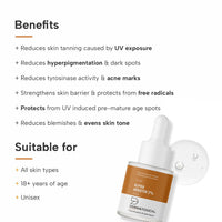 DERMATOUCH Alpha Arbutin 2% Serum | Best For Pigmentation & Dark Spots Reduction | Suitable To All Skin Types | For Both Men & Women | 18ml