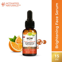 WOW Skin Science Brightening 20% Vitamin C Face Serum | Boost Collagen and Elastin for Anti aging, Skin Repair | For Dark Circles, Fine Lines | Glowing Skin | Hydrates | 15 ml