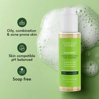 Conscious Chemist® Salicylic Acid Face Wash | 100ml | Face Wash for Oily & Acne Prone Skin for Women & Men, Glycolic Acid & CICA Extract, For Glowing & Radiant Skin, Vegan & Cruelty Free - Flashfix