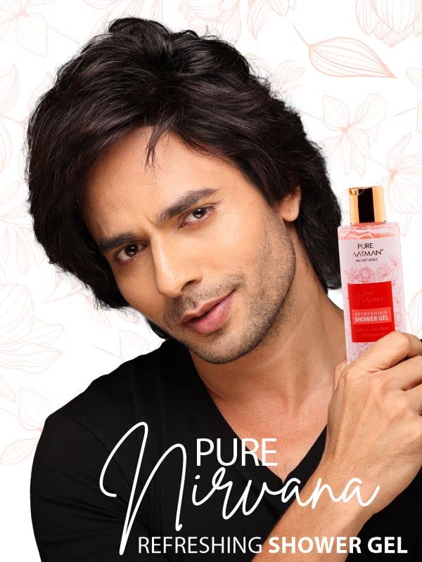 PURE AATMAN | shower gel with deep nourishment and refreshing | paraben free | sulphate free | 200ml