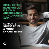 Carbamide Forte Green Coffee Beans Powder for Weight Loss with High CGA & Low Caffeine - 200g Veg Powder