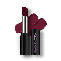 Hilary Rhoda Power Stay NonTransfer Lipstick | Matte Finish | Infused with Vitamin E & Shea Butter | Lightweight & Highly Pigmented | Glides Easily & Smudge-Proof |3.2g (Royal Maroon - Shade 18)