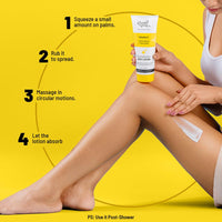 Chemist at Play Foot Cream for Cracked Heels | Up to 24 hours of Moisturization 50gm + Brightening Body Lotion with Ceramides | Alpha Arbutin, Camu Camu & Vitamin C - 200ml