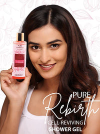 PURE AATMAN Deep body moisturising and nourishing combo kit |shower gel (200ml) |sulphate free | paraben free, body lotion (200ml))