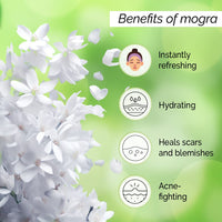 PYOURA pure Jasmine Mogra Face Toner Mist 100 ml, 100% Natural Toner For Healthy Glow & Even Skin Tone, Hydrating Serum Toner For Dry Oily Combination Skin, Natural Jasmine Perfume, Alcohol Free