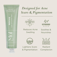 Mul Secrets 100 ml Revive Acne Facemask & Scrub | Acne Reduction, Acne Scar, Sebum Control, Helps Control Skin Oiliness & Dark Spots & Pimples | Manjistha, Aloe Vera, Salicylic acid 2% (30+ Uses)