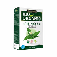 INDUS VALLEY Bhringraj Powder | Eclipta alba With Hibiscus Powder | Hibiscus rosa-sinensis - For Hair and Skin Care (100g +100 g=200g)