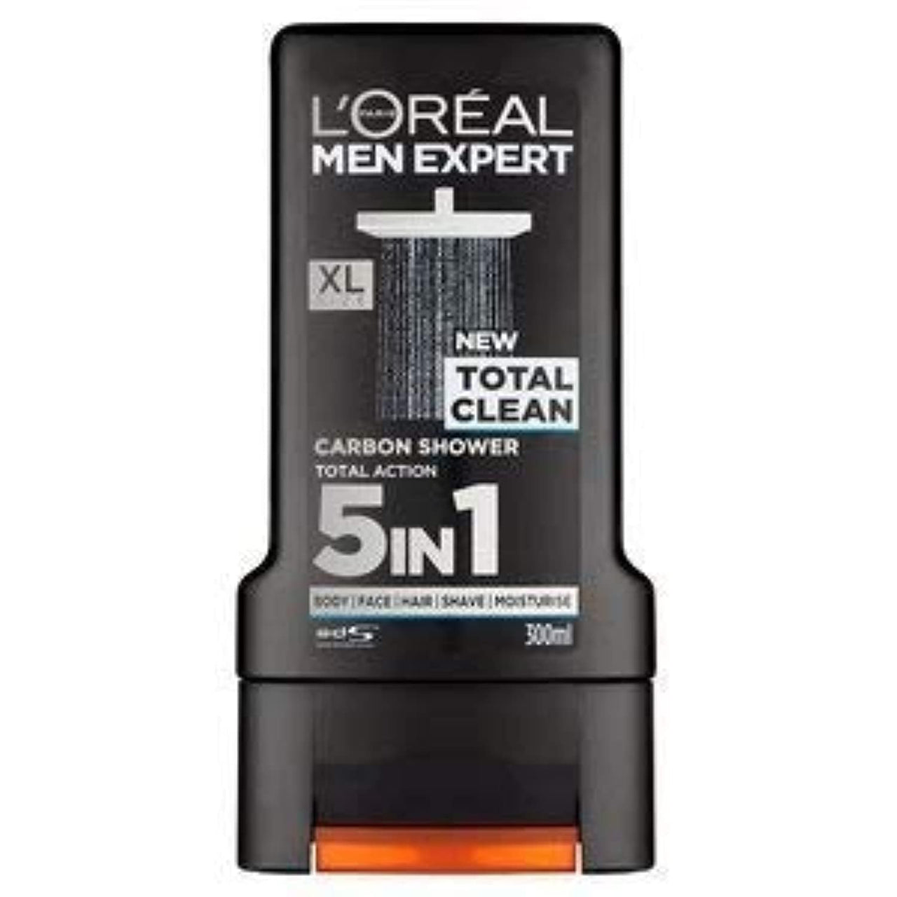 L'Oreal Men Expert Total Clean Carbon Shower Gel 300 Ml
