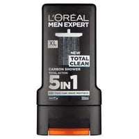 L'Oreal Men Expert Total Clean Carbon Shower Gel 300 Ml