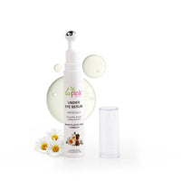 La Pink Young Forever Under Eye Serum with White Haldi, Licorice & Vit B3 (Niacinamide) | Reduces Dark Circles, Fine Lines & Puffy Eyes | 100% Microplastic Free Formula | Women & Men (15ml)