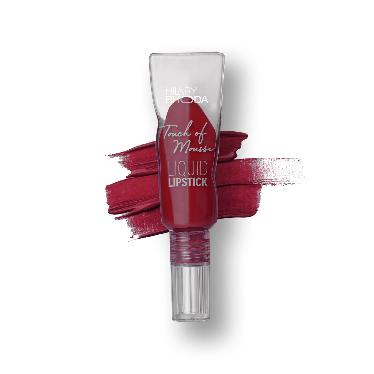 Hilary Rhoda Touch Of Mousse Lipstick | Matte Finish & Long Lasting | Infused with Vitamin E | Weightless & Liquid Lipstick with Mousse Finish | Smudge & Water Proof | Vegan - 5ml (Maroon Callin' - Shade 11)