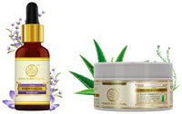 Khadi Natural Ayurvedic Rosemary Essential Oil, 15mlFor for Skin, Hair growth, Ayurvedic Aloevera Gel (Transparent), 200g