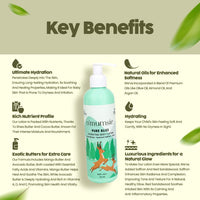 o Mumsie - curated for Devoted Mamas Pure Bliss Natural Baby Body Lotion - Moisturizing & Soothing,Gentle Formula for Sensitive Skin,Hypoallergenic,Paraben-Free,250ml - Ideal for Newborns & Toddlers