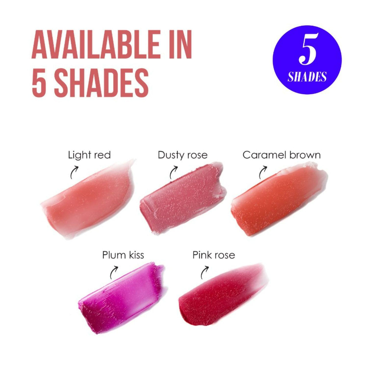 Blue Heaven Jelly & Butter Lip Balm infused with Jojoba Oil, Shea Butter + Vitamin E, smoothens Dry & Chapped Lips, Fades Pigmentation, Soften & Smoothes Plums Lips, Light Red, 3g