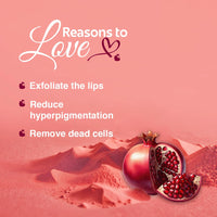 Rivona Naturals Strawberry Lip Scrub | Sugar + Niacinamide | For Men & Women| 8 gm