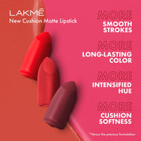 Lakmé Cushion Matte Lip Brownchili