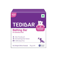 Tedibar Moisturising Baby Bathing Bar 75g + Atogla Baby Lotion 200ml - By Torrent Pharma