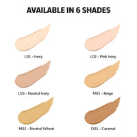 Mila Beauté Built to Cover Liquid Foundation I Medium to Buildable Coverage I Matte Finish I Lightweight I SPF 20 I Super Hydrating with Hyaluronic Acid (M-2-Neutral Wheat, 30ml)