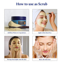 Blue Nectar Kumkumadi Night Repair Cream (Women) and Turmeric Face Ubtan