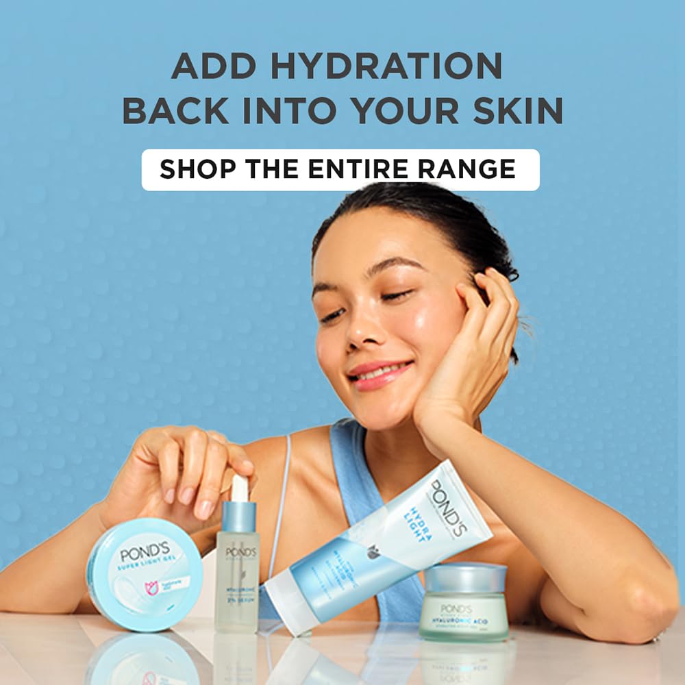 POND's Hydra Light hyaluronic acid hydrating gel facewash hydrate and glow 100g
