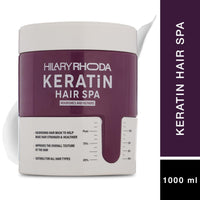 Hilary Rhoda Keratin Hair Spa | Deep Conditioning For Dry, Frizzy & Damaged Hair | Total Hair Repair | Strengthening & Smoothing Hair|At-Home Hair Spa Treatment | For All Hair Types| 1000 millilitre