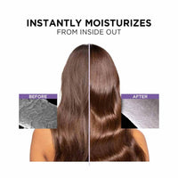 L’Oréal Paris Moisture Filling Shampoo, With Hyaluronic Acid, For Dry & Dehydrated Hair, Adds Shine & Bounce, Hyaluron Moisture 72H, 340Ml