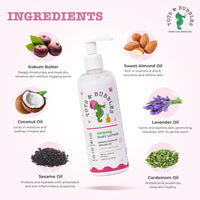 Tots & Bubbles Calming Baby Body Moisturizing Lotion – 300ml | Pediatrician Recommended Baby Cream | Kokum Butter & Sweet Almond Oil | Helps in Skin Nourishment | Coconut & Cardamom Oil, Konjac Root Extracts | No Artificial Fragrance, 0-5 years