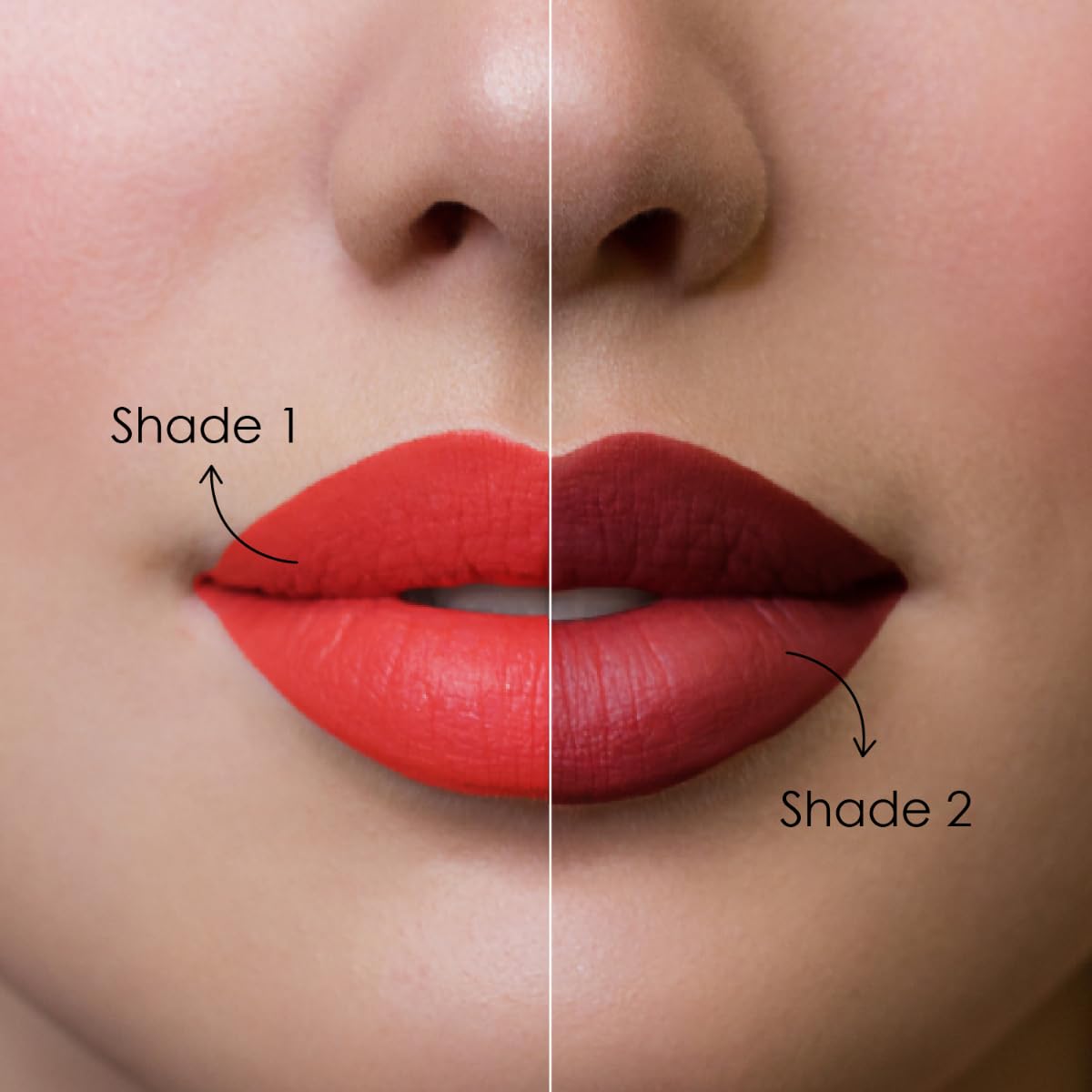 Blue Heaven 2 in 1 Festive Lipstick | Dual Shade | Ultra Lightweight Soft Matte Finish | Long Stay Comfort Wear Lipsticks for Women |C12| 4gm