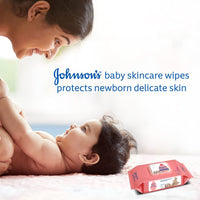 Johnson's Baby Skincare Wipes with Lid, 144's +Johnson's Baby Powder 400g