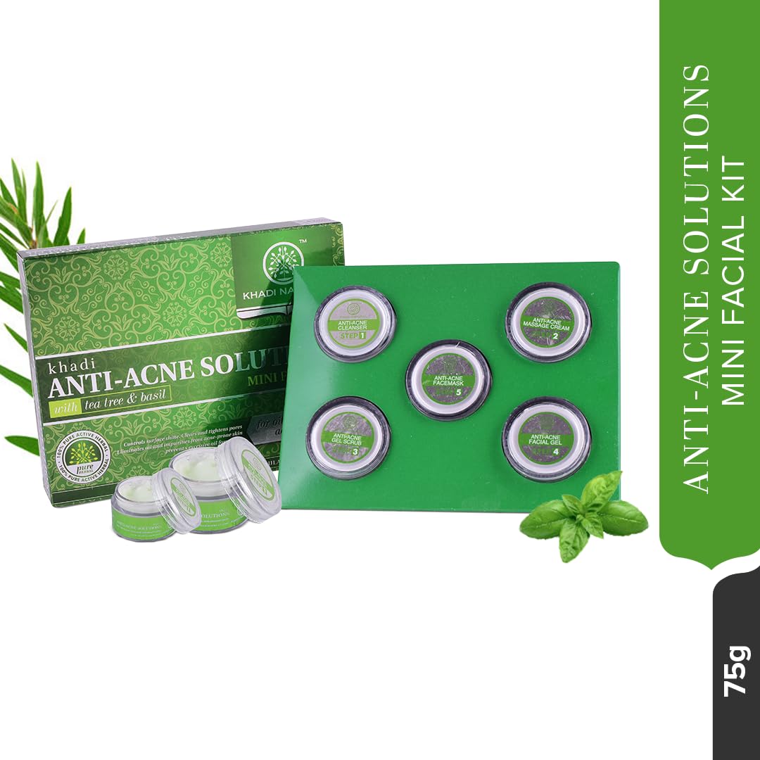 KHADI NATURAL Anti Acne Mini Facial Kit