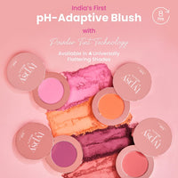 Typsy Beauty Ph-antastic Color Adjusting Blush|Lychee Lolly 02|Flawless Finish|Featherlight|Long Lasting|4g