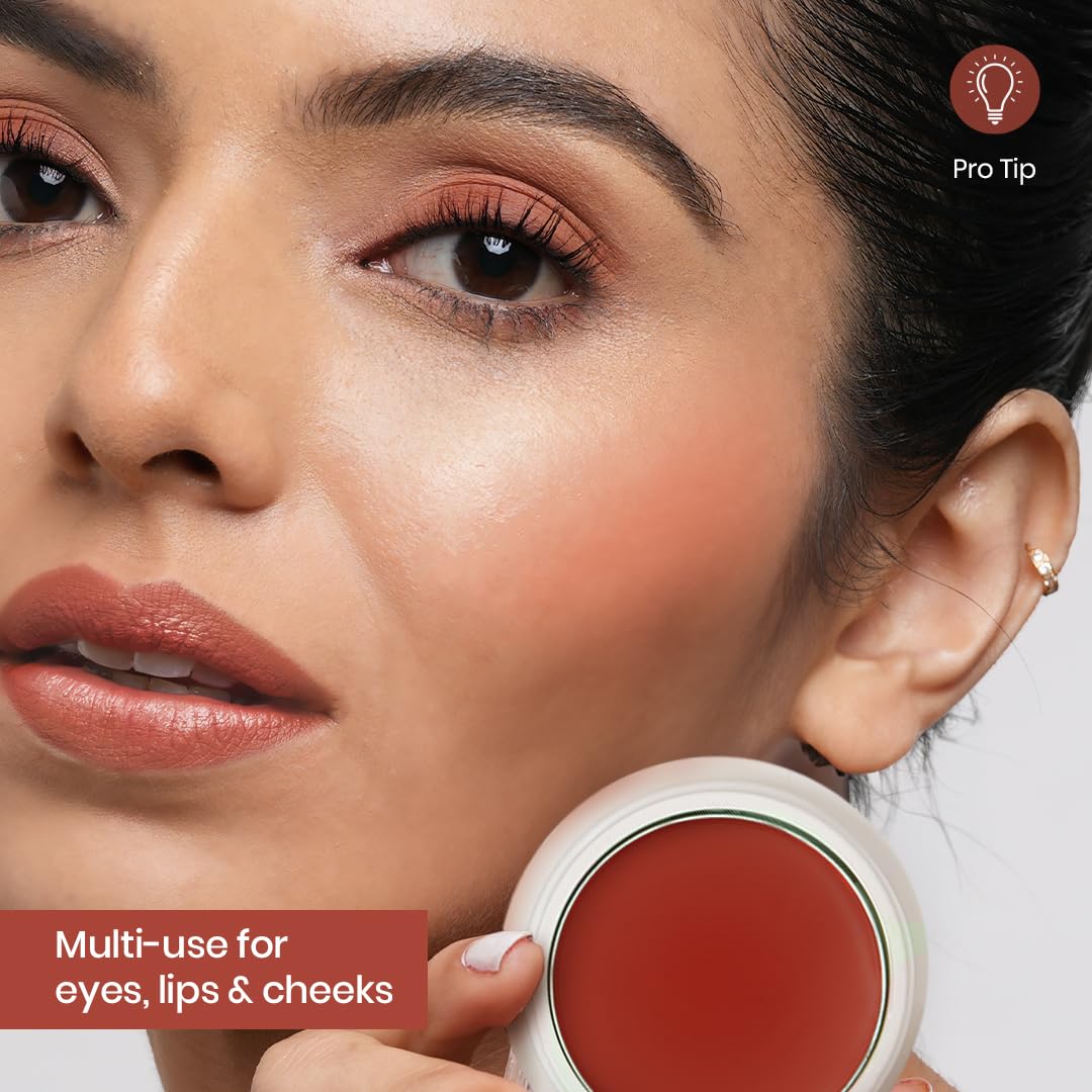 Insight Cosmetics Crème Blusher, Face Makeup, Dusty Rose, 3.5 gm(B-02=03) Crème Blusher, Face Makeup, Caramel Eclair, 3.5 gm(B-02=06)