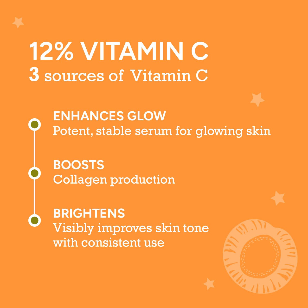 CITTA Vitamin C Brightening Face Serum For Glowing Skin | Triple Power Brightening Formula | Vitamin C Serum For Pigmentation | Ascorbic Acid | Kakadu Plum Vitamin C Serum | For All Skin Types | Face Serum | Men & Women | 30 ml
