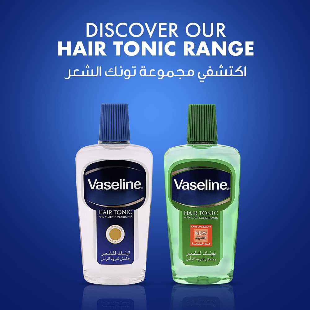 Vaseline Hair Tonic & Scalp Conditioner For Dry Hair (Rose), 200Ml, 1 Count