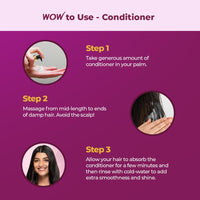 WOW Skin Science Onion Conditioner With Red Onion Seed Oil Extract, Black Seed Oil & Pro-Vitamin B5 - No Parabens, Mineral Oil, Silicones, Color & Peg - 250 ml